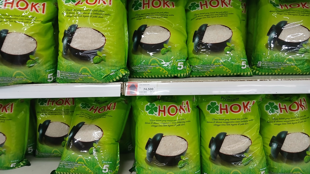 menipis stok beras