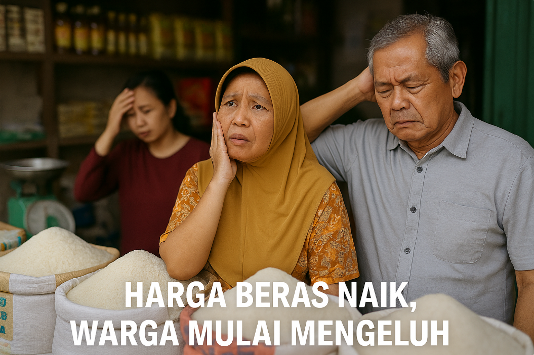 Harga Beras Naik, Warga Mulai Mengeluh