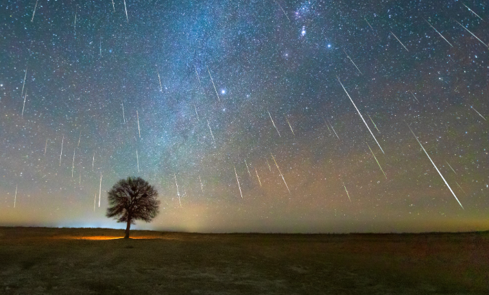 Hujan Meteor Geminid Puncak Malam Ini