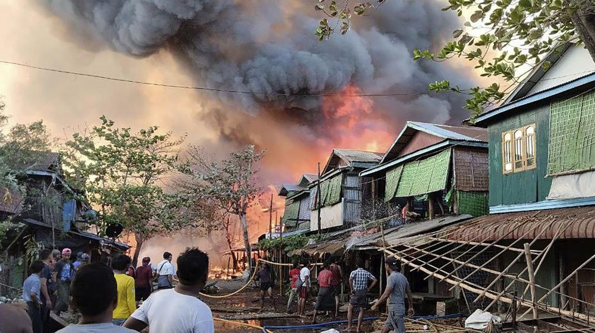 Serangan Udara Myanmar