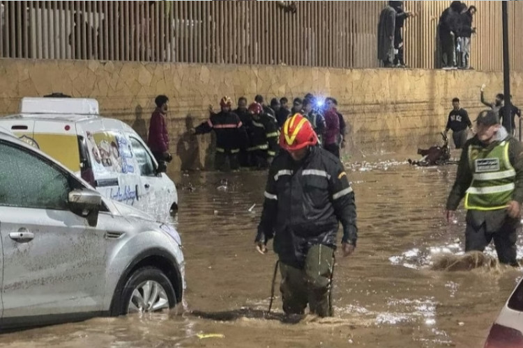 banjir bandang di Maroko